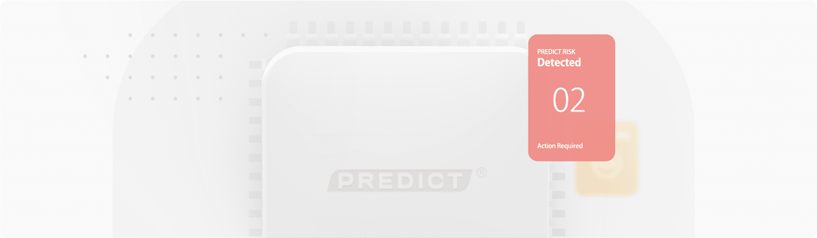 A digital display shows PREDICT RISK Detected 02 Action Required for Dementia Action Week.