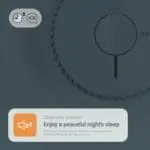 FA6615-R smoke alarm has a silence button to pause low battery alerts for 8 hours at night.