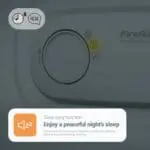 FA3313x4: Carbon monoxide alarm with yellow warning light and sleep easy function.