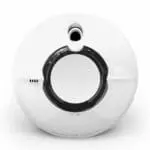 FS2126-T white round smoke detector with test button and front vents.