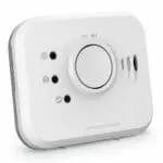 FS1326-T carbon monoxide alarm with indicator lights and test/reset button.