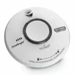 Round white ST-622T smoke alarm with a central test/reset button.