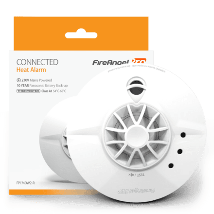 Pro Connected Kitchen Heat Alarm, Mains Powered image