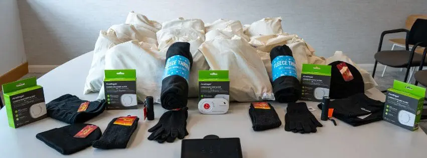 Northampton Fire & Rescue Winter Warm Packs