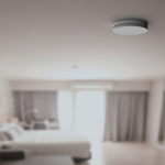 FA6629S smoke alarm fitted in a bedroom