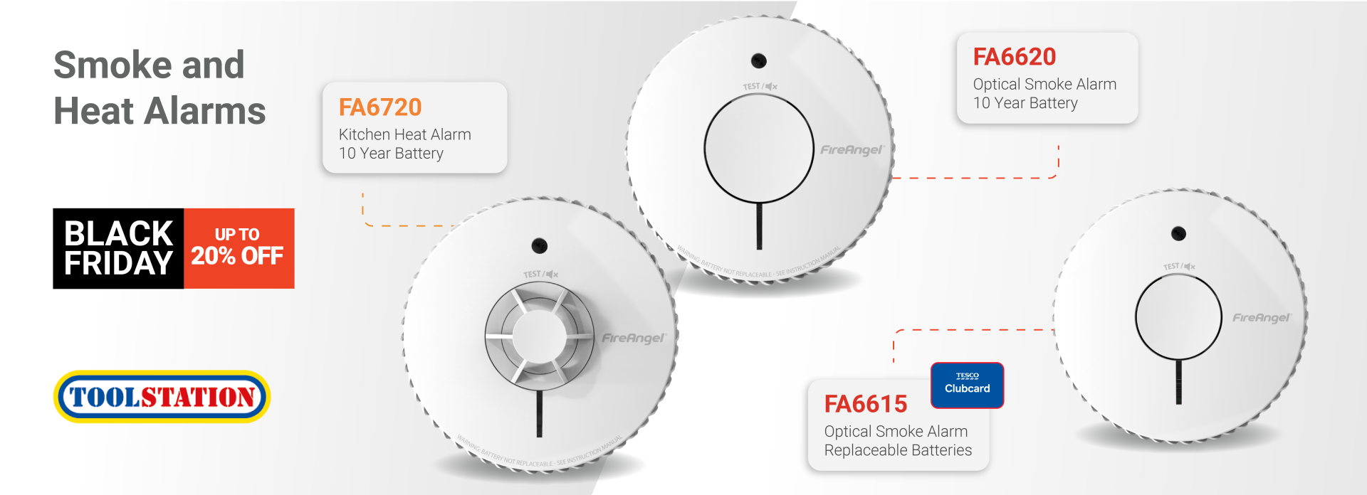 Smoke and Heat alarms included in lack Friday deals