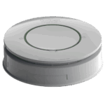 Spec+ Multi-Sensor Smoke & Heat Alarm with central button and indicator lights, white circular.