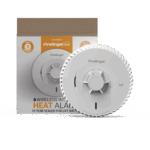 FA8720BW-R heat alarm in brown box, shown on a plain white background.
