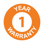 1 Year Warranty