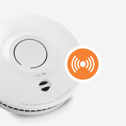 Our multi-sensor alarms for easy install image