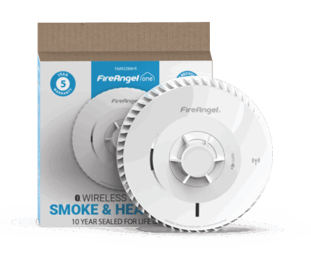 FA8922BW-R FireAngel One Smart BLE Combi Smoke Heat Alarm image