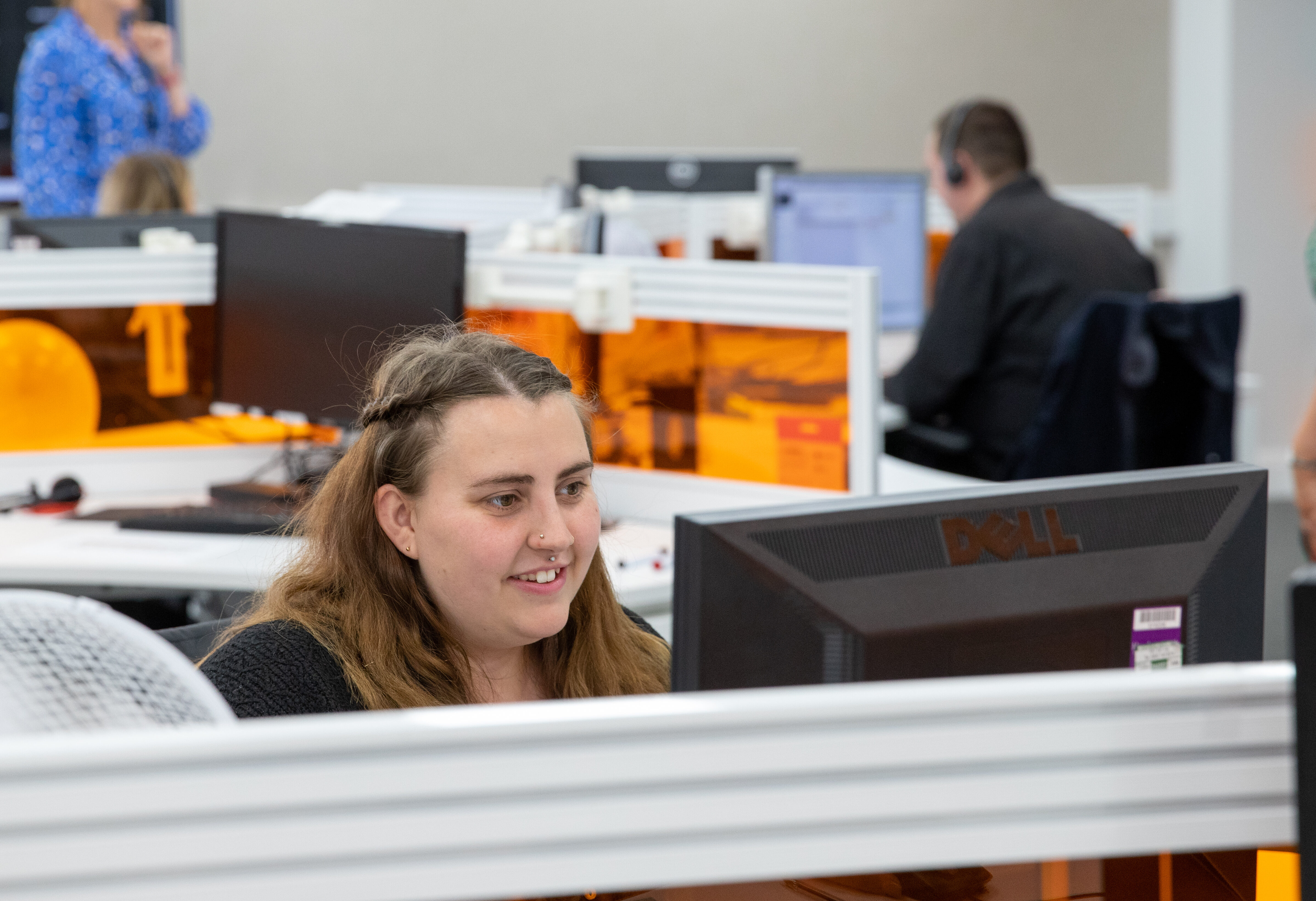 Customer support team